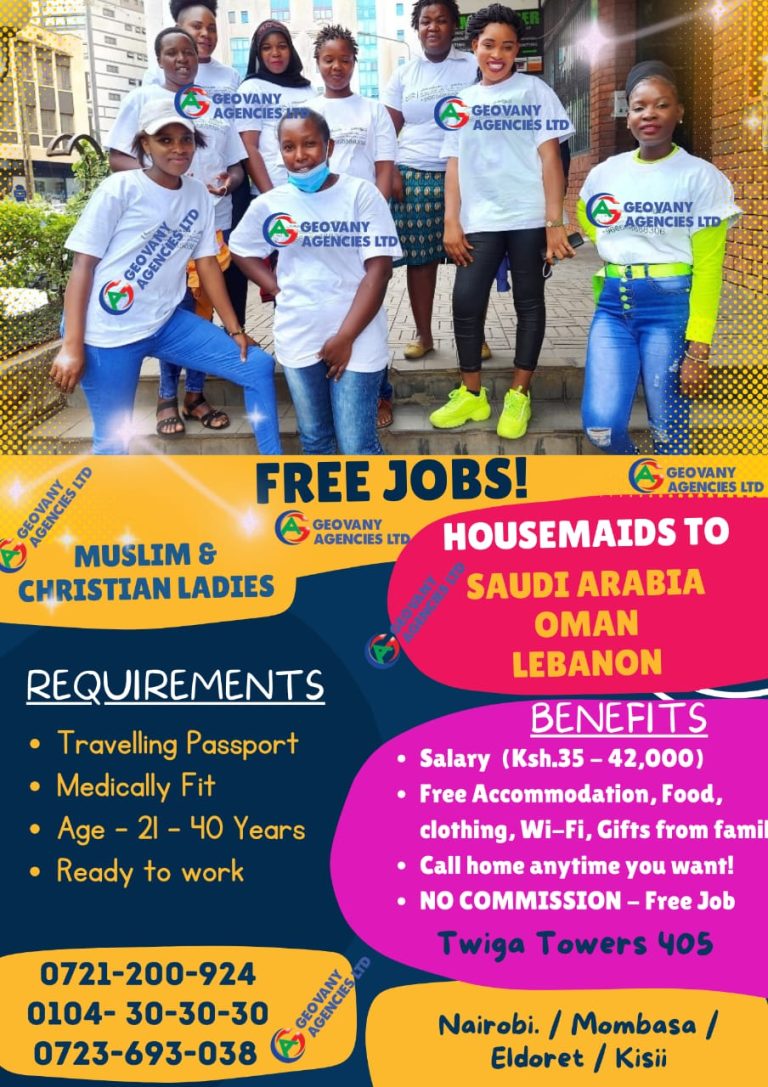 House Help Opportunities in Saudi Arabia and Oman – Apply Now for Great Benefits!